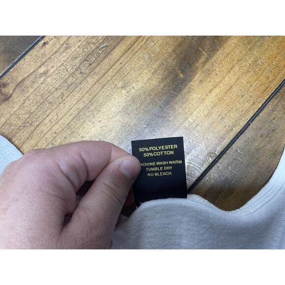 Vintage 1990 Harley Davidson Double 3D Emblem Tank Live To Ride Size Large - Picture 10 of 13